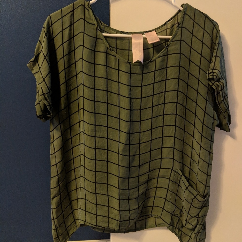 Gemma Checkered Top